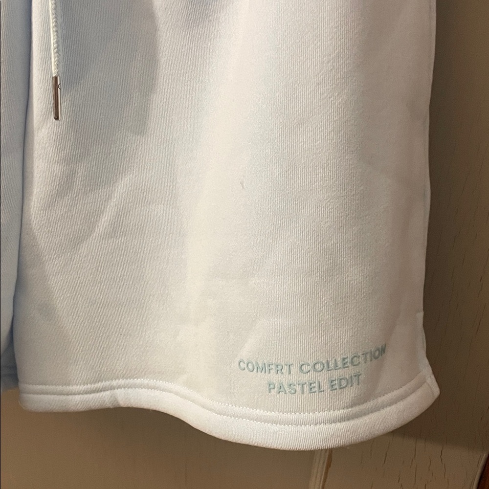 Comfy Collection Women's Light Blue Shorts - Picture 3 of 5